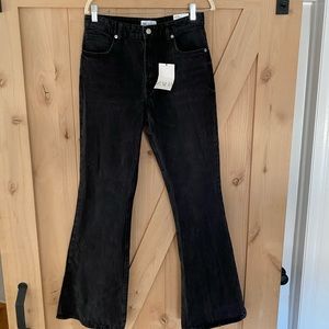 Zara High-Rise Full Length Flare Pant - size  USA 6/ 38 NWT